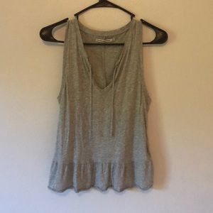 Grey Abercrombie & Fitch tank top